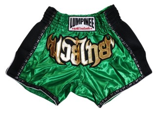 Lumpinee Retro Muay Thai Nadrágok : LUMRTO-003-sötétzöld